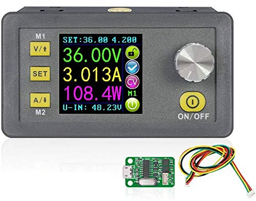 DollaTek DPS5005 USB Communication 50V 5A Constant Voltage Current Step-Down Power Supply Module Buck Voltage Converter Voltmeter