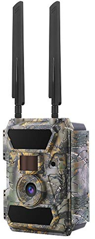 SEMAC - Caméra de Chasse HD extérieure 4G,58LED Noires Infra-Rouge,IP66,Déclenchement 0,3s,MMS&Mail,Ecran 2'' TFT