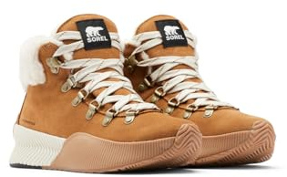 Sorel Out N About 3 Conquest WP, Botas de moda, Mujer, Camel Brown Black, 38 EU
