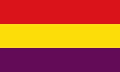 FRAYONES Bandera Republicana II República. 150 x 90 Buena tela para exterior. Resistente.