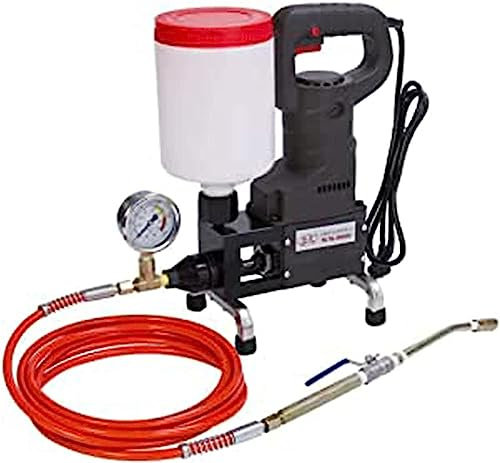 SPUZZO Kartuschenpistolen ， Elektrische Mörtel-Injektionspistole Polyurethan-Injektionsflüssigkeits-Leckage-Werkzeug for die Reparatur von Betonleckagen im Wasser-Pool-Hausdach, 1100 W (Color : 220V)