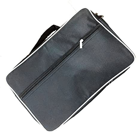 SAFIGLE Lyra Tasche aus Polyester Rechteckig Leicht und Faltbar für Musiker und Draußen Aufbewahrungsbeutel für Lyra mit Druckentlastung Weiß