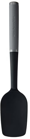 KitchenAid Soft Grip Spoon Spatula - Charcoal Grey