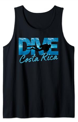Tauchen in Costa Rica Tauchausflug Diver Tee Tank Top