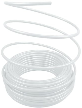 Harilla Tubo modellabile in PVC Tubo morbido decorativo Tubo per palloncino Tubo decorativo floreali, bianco
