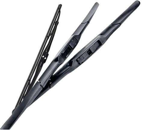 Automotive Wischerblatt Für F&ord Für Fiesta Fließheck MK5 2003-2008 Autowischerblätter Vorne Und Hinten Scheibenwischer Scheibenwischerblätter