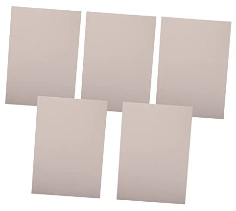 Anneome 5stücke Teilige Graupappe Beidseitig Verwendbar Bastelkarton Für Diy Kinderhandwerk Malblock Bastelset Kartonpapier Für Kindergarten Unterricht