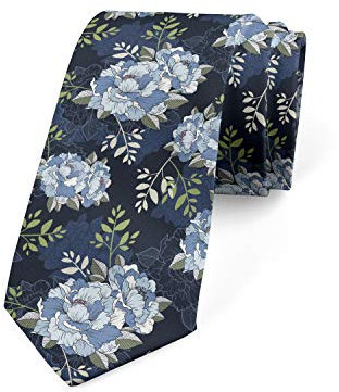 zerosevenee Corbata moderna multicolor violeta púrpura para hombre, Verde pistacho y azul, Taille unique