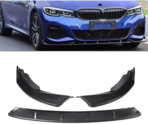 ZXFENG Frontstoßstange Lippe für BMW 3 Series G20 2019-2020, Frontspoiler Stoßfängerlippe Front Stoßstangen Spoilerlippe Auto FrontstoßStange Splitter