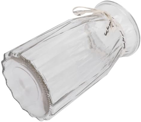 Levemolo Vaso Nordic Style Per Elegante Contenitore Decorativo Per Fiori Adatto Per Casa e Ufficio Design Creativo e Unico Vaso Trasparente Per Piante Fiori