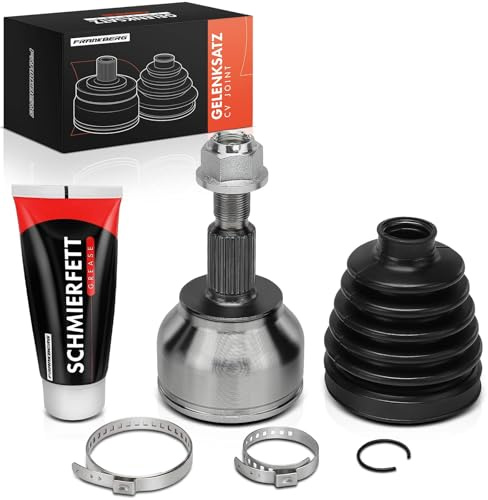Frankberg Joint Kit Drive Shaft Front Axle Compatible with C-Max II DXA/CB7 DXA/CEU 2.0L 2010-2019 Focus III 2.0L 2010-2017 Grand C-Max Van 2.0L 2010-2019 Replace# 1797219