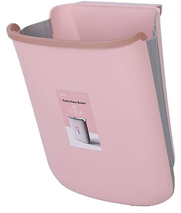 OKUMEYR Corbeille À Déchets Poubelle Panier De Rangement Rangement Mural Conteneur Suspendu Pour La Maison Et Le Bureau