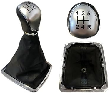 3RG INDUSTRIAL - Pomo Y Fuelle Palanca De Cambio - OEM Varios - Piezas para Coche Recambios Motor y Otras Partes de Vehículo - Compatible con los Distintos Modelos de Coche.