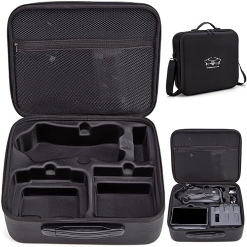 Honbobo Custodia da trasporto per DJl Mavic 4 Pro, per DJI RC Pro 2/DJI RC 2 Borsa di stoccaggio Combo Batteria Controller remoto Hub di ricarica Eliche Drone Accessori (for RC Pro 2)