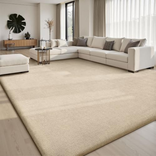 Sour Lemon Grand tapis à poils longs et antidérapant pour salon, chambre à coucher, chambre d'enfant, salon - Gris - XL - 120 x 160 cm