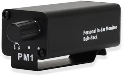 Asyduey Mini Amplificateur pour Écouteurs, Amplificateur pour Casque Professionnel Stéréo Intra-Auriculaire Personnel PM1, Amplificateur de Casque Portable HiFi Professionel