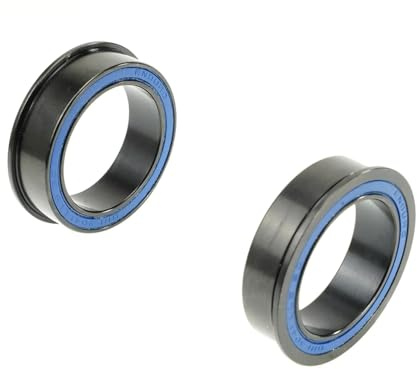 Innenlager Enduro Bearings BK-7018 Press-Fit schwarzes Oxid mit zweireihigen Flanschen für BB86/92 und BB30 Kurbelgarnitur