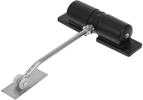 PRETYZOOM Heavy-Duty and Adjustable Closing Mechanism Stainless Steel Automatic Door Closer with Buffering for Doors and Gates, Suitable for Garden Gates and Agricultural Fences