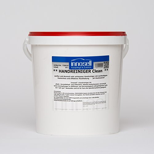 Innosell Handreiniger Clean Handwaschpaste mit Doppelwirkung mild und dennoch kraftvoll 10 L