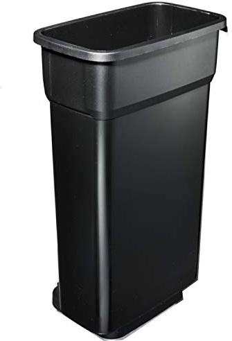 RothoPro Selecto Premium Mülleimer 70l ohne Deckel, Kunststoff (PP) BPA-frei, schwarz, 70l (29.0 x 49.0 x 73.0 cm)