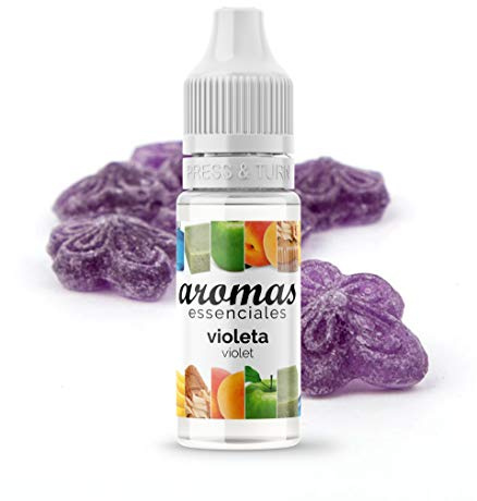 Essenciales Lebensmittelaroma Veilchen konzentriert - 10 ml - Aromaextrakt zum Backen, für Desserts und Getränke