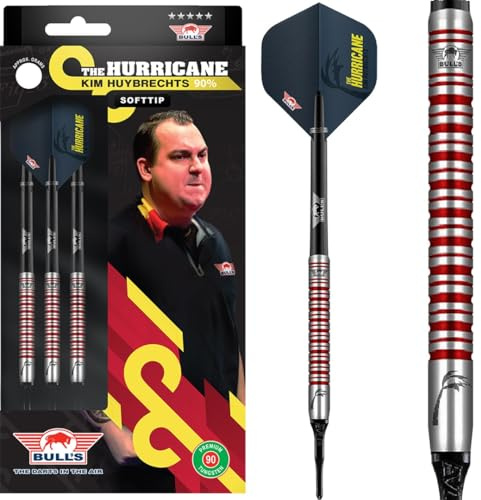 Bull's NL Soft Darts Kim Huybrechts 90% PCT The Hurricane Softtip Darts Softdart