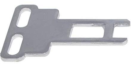 BANGNA CZ93-K1 Door Safety Interlock Switch Actuating Key Silver Tone Direct Acting