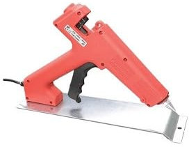 Chianese Pistola colla a caldo professionale punta fine con piastra d'appoggio magnetica stick 12 mm 100w con valigetta