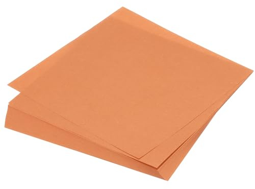 QUARKZMAN 75 Blätter Origami-Papier beidseitig bedruckt 6x6 Zoll (15x15 cm) quadratische Blätter für Kunsthandwerk, Anfänger, Geschenkdekoration, Orange Rot