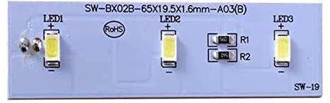 SW-BX02B - Luz LED para refrigeradores, módulo de luz de durabilidad, luz LED