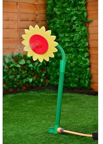 Pet Flower Sprinkler - Help Keep Your Pet Cool This Summer With This Pet Flower Sprinkler - Attach Hose And Watch The Water Spray Out.
