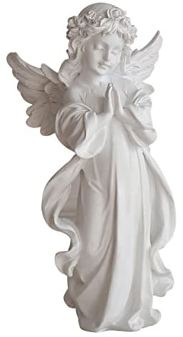 GRIRIW 1stück Klassische Skulptur Resin Süße Garten Deko Figur Handgemachte Europäische Statue Für Innen Und Außen Dekoration Für Garten Und Balkon