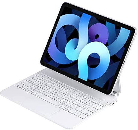 Seagtigau Magic Keyboard Case for iPad 10th Generation 2022 10.9 inch and iPad 11th A16 2025, Magnetic Keyboard Case with Multi-Touch Trackpad, Backlit, Light Weight