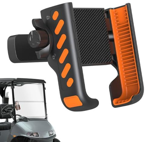 Miyanvuo Golfwagen Handyhalterung - Magnetischer Handyhalter für Golf,Klemme Antirutsch Stativ Tragbar Schnellspanner Halterung für Einkauf LKW Fitness Motorrad