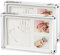 Boxalls Marcos Fotos Metraquilato 9 x 13 cm - Pack de 2, Marco Transparente Acrílico Doble Cara, Marcos de Cristal para Retrato Sin Marco para Escritorio, Habitación y Oficina