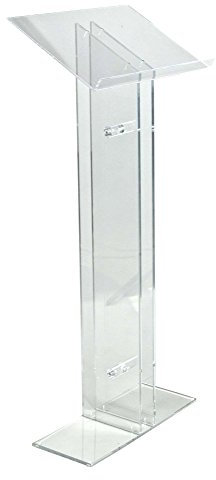 PLEXIROM Acryl klar Rednerpult Podium Schreibtisch