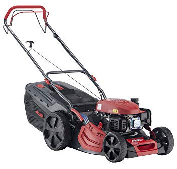 AL-KO Tosaerba a benzina Comfort 46.0 SP-A Plus (larghezza di taglio 46 cm, potenza motore 2,1 kW, robusto alloggiamento in lamiera d'acciaio, trazione posteriore, funzione pacciamatura, scarico