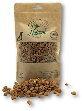 Paw Natural Hunde Leckerlis Training | 250g Huhn-Leckereien | 100% Gluten- & getreidefrei | aus frischem Fleisch gesunder Tiere