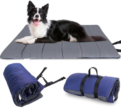 Nobleza Cama para Perros Impermeable, Manta Grande Lavable para Perros, Colchoneta para Perros para Viajes, Camping, Exterior, 110x68cm