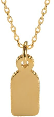 Epinki Gold 18 Karat 750 Kettenanhänger Echt Schmuck, Flasche Halskette, 18K Gold Statmentketten