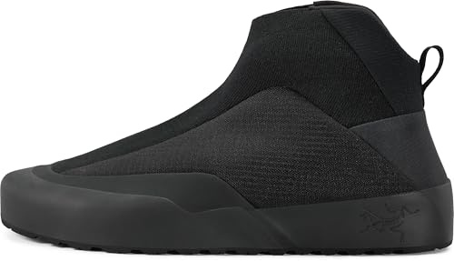 Arc'teryx Kragg Insulated Shoe Men's | Insulated Pull-On Shoe for Quick Approaches | Black/Black, 12