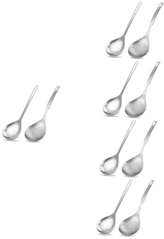 PRETYZOOM 5 Set Di Utensili Da Cucina Multifunzione Cucchiaio Per Pasta Colino in Acciaio Inossidabile Manico 2 Pezzi * 5