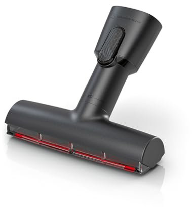 Bosch BHZUNGXXL Spazzola per Tappezzeria XXL per Unlimited 10 e 9, Rotazione a 360 Gradi per una Pulizia Efficace, Ampia Superficie di Pulizia, Facile da Riporre nella Stazione di Ricarica, Nero