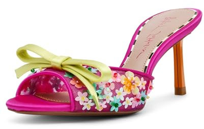 Betsey Johnson Naddia, Sandali con Tacco Donna, Fucsia Multi, 42 EU