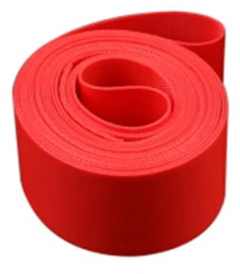 Fahrradfelge Tape Rack 1 stücke Fahrrad Reifen Liner MTB Rennrad Pannensichere Gürtel Pad Anti Pannen Reifen Schutz Band 20 26 Zoll/700C Velox Felgenband(Red 16)