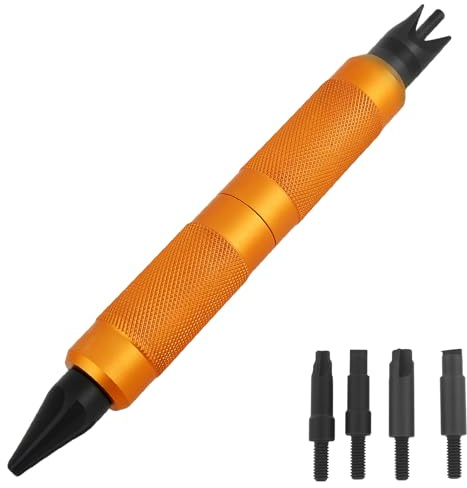 Case Prep Multitool Doppelseitiges Design Handentgrater Metall Scharf Präzise Deburring Tool Wiederladen Zubehör zum Entgraten Einrollen