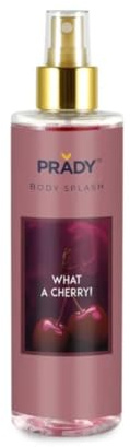 Prady Body Splash What a Cherry! Femme - 250 ml - Fräsch och fruktig kroppsdoft med körsbärsnoter för kvinnor