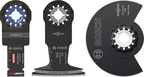 Bosch 3x Set para madera dura y metal, 3 uds.