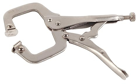 ANKROYU Pinze di bloccaggio Morsetto quadrato a pressione regolabile Utensile multifunzionale in acciaio legato durevole per la manutenzione di macchine per la lavorazione del legn