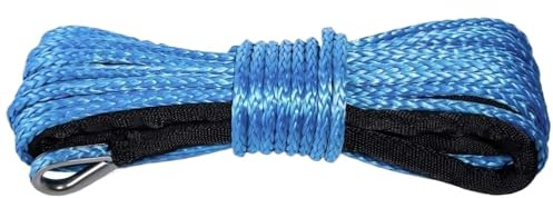 para Coche, camión, Remolque, SUV Cuerda de Remolque for cabrestante de 6 mm x 15 m